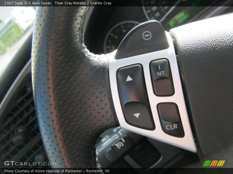 Controls of 2007 9-5 Aero Sedan