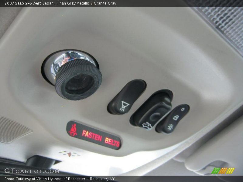 Titan Gray Metallic / Granite Gray 2007 Saab 9-5 Aero Sedan