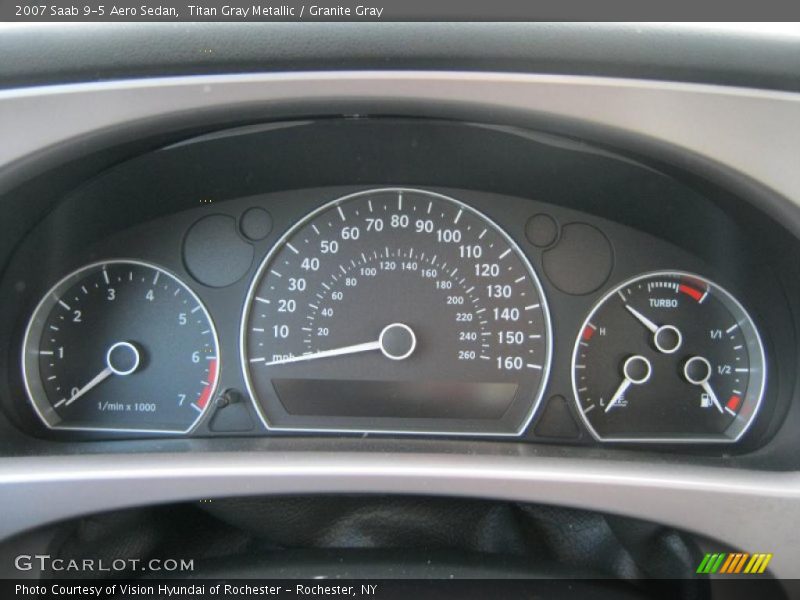  2007 9-5 Aero Sedan Aero Sedan Gauges