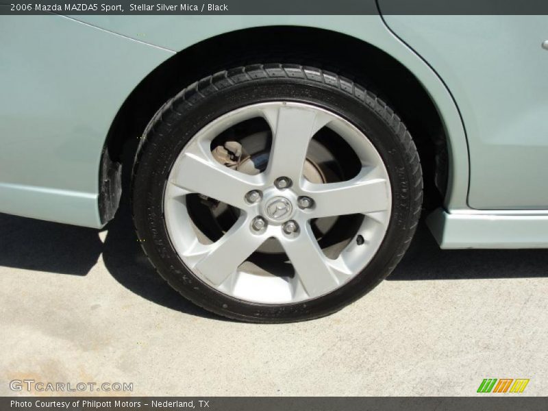 Stellar Silver Mica / Black 2006 Mazda MAZDA5 Sport