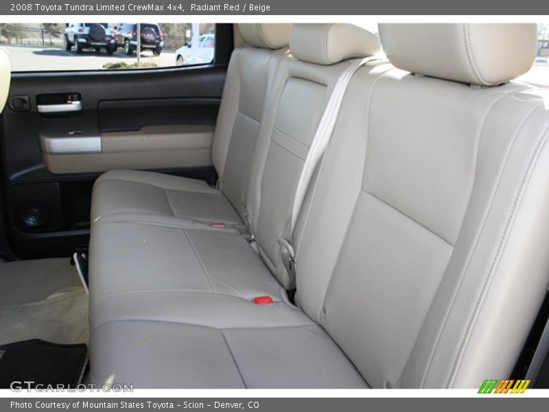  2008 Tundra Limited CrewMax 4x4 Beige Interior