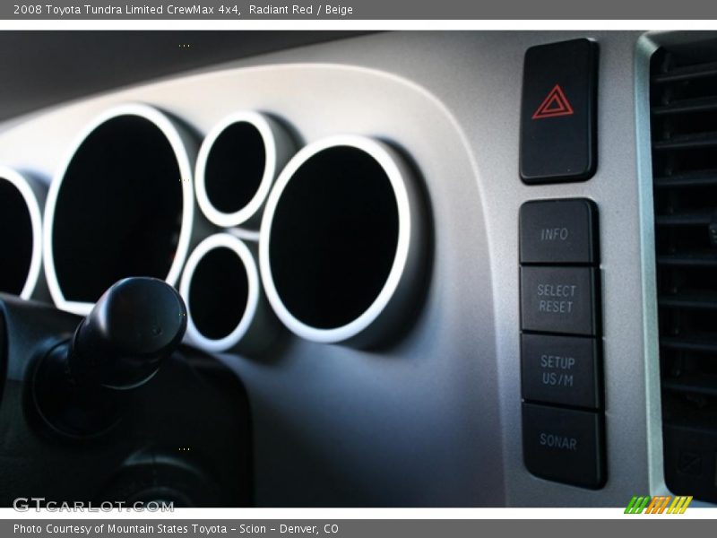 Radiant Red / Beige 2008 Toyota Tundra Limited CrewMax 4x4