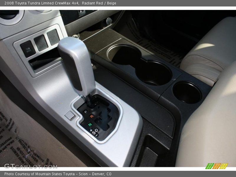  2008 Tundra Limited CrewMax 4x4 6 Speed Automatic Shifter