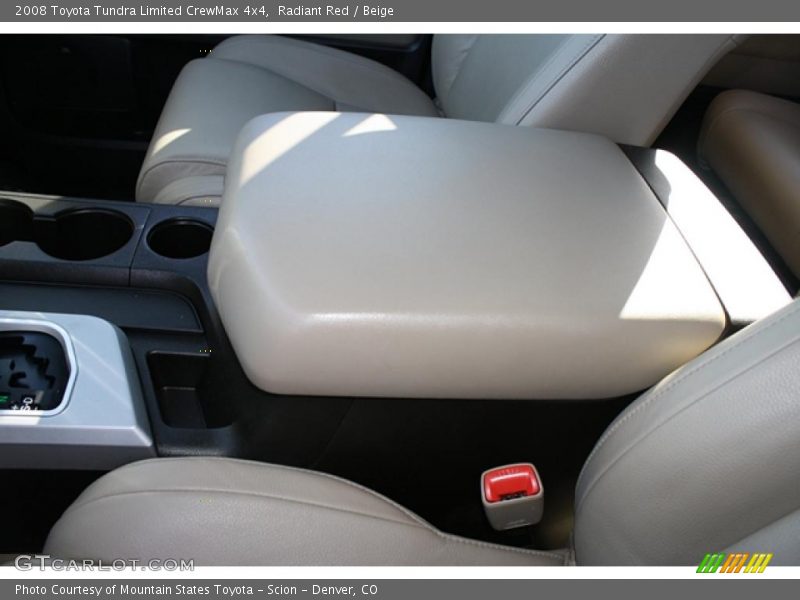 Radiant Red / Beige 2008 Toyota Tundra Limited CrewMax 4x4
