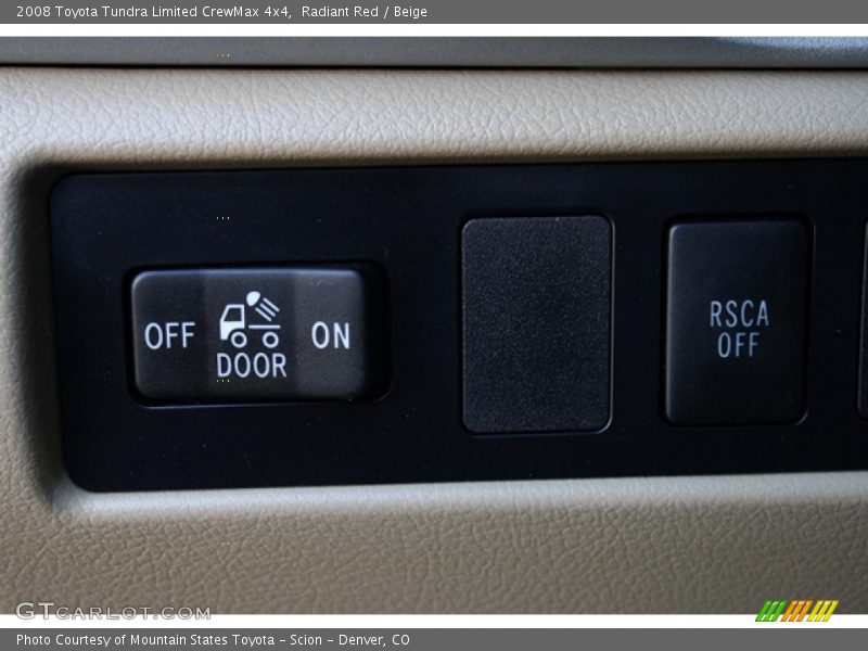 Radiant Red / Beige 2008 Toyota Tundra Limited CrewMax 4x4
