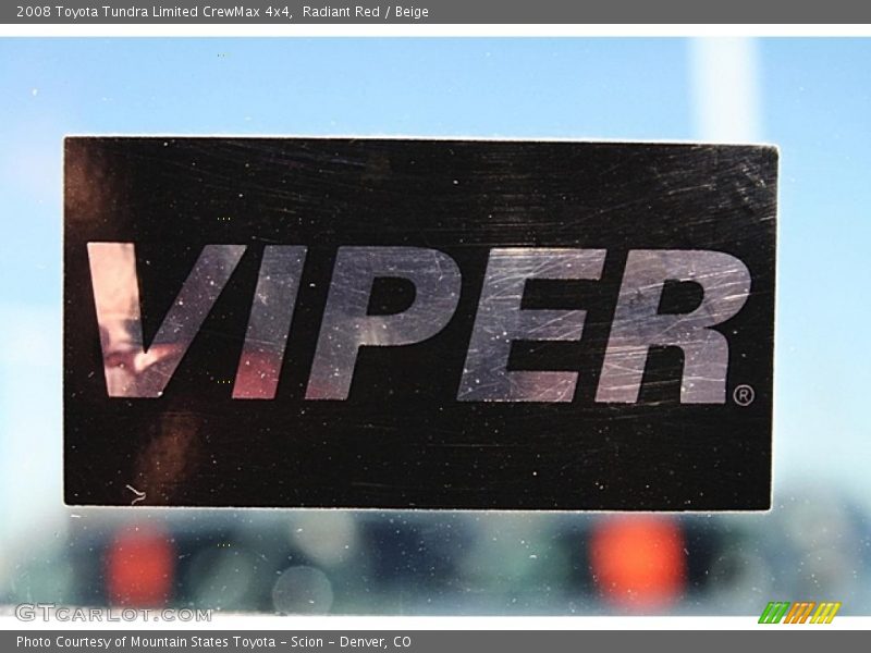 Radiant Red / Beige 2008 Toyota Tundra Limited CrewMax 4x4