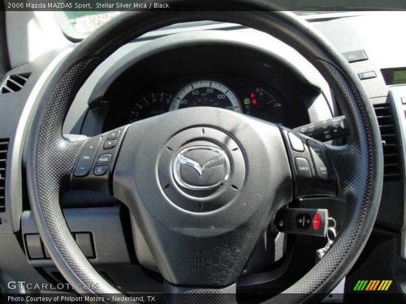 Stellar Silver Mica / Black 2006 Mazda MAZDA5 Sport