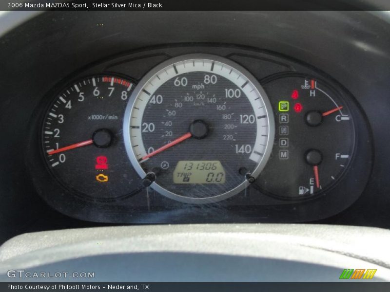  2006 MAZDA5 Sport Sport Gauges