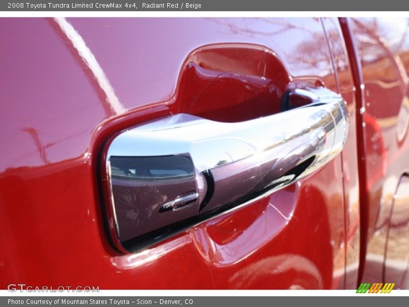 Radiant Red / Beige 2008 Toyota Tundra Limited CrewMax 4x4