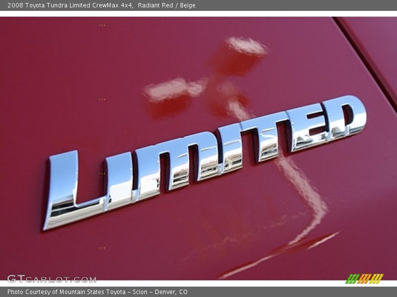  2008 Tundra Limited CrewMax 4x4 Logo