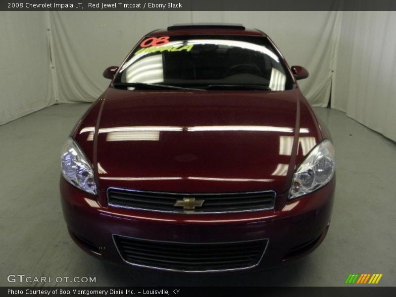 Red Jewel Tintcoat / Ebony Black 2008 Chevrolet Impala LT