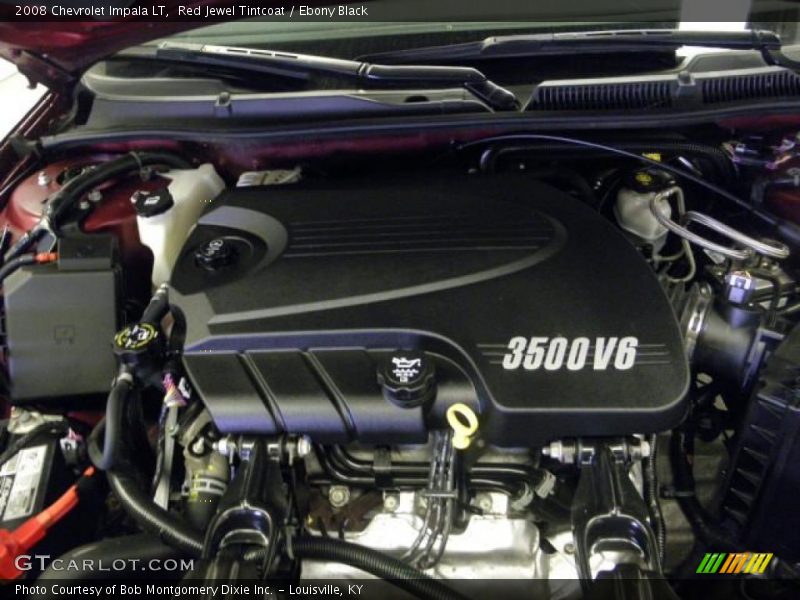 Red Jewel Tintcoat / Ebony Black 2008 Chevrolet Impala LT