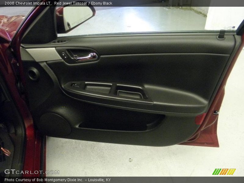 Red Jewel Tintcoat / Ebony Black 2008 Chevrolet Impala LT