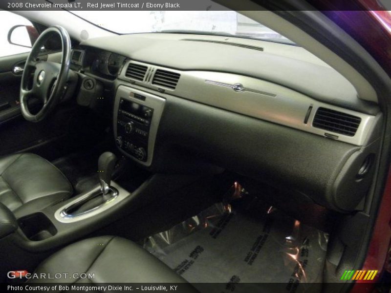 Red Jewel Tintcoat / Ebony Black 2008 Chevrolet Impala LT