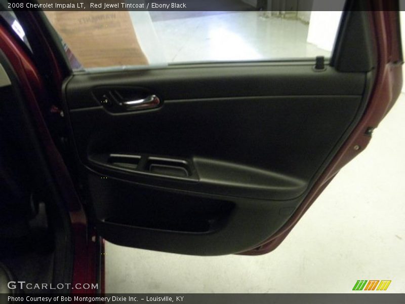 Red Jewel Tintcoat / Ebony Black 2008 Chevrolet Impala LT