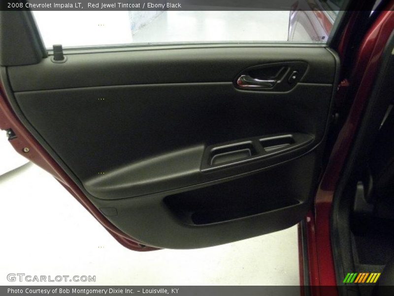 Red Jewel Tintcoat / Ebony Black 2008 Chevrolet Impala LT