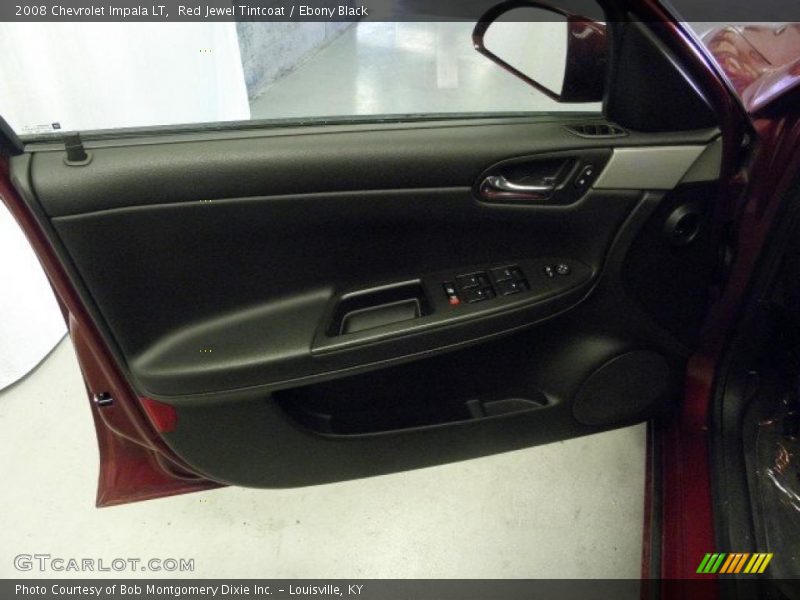 Red Jewel Tintcoat / Ebony Black 2008 Chevrolet Impala LT