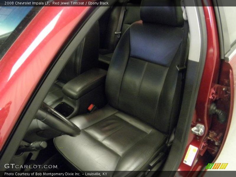 Red Jewel Tintcoat / Ebony Black 2008 Chevrolet Impala LT