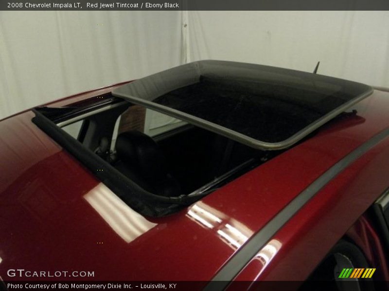 Red Jewel Tintcoat / Ebony Black 2008 Chevrolet Impala LT