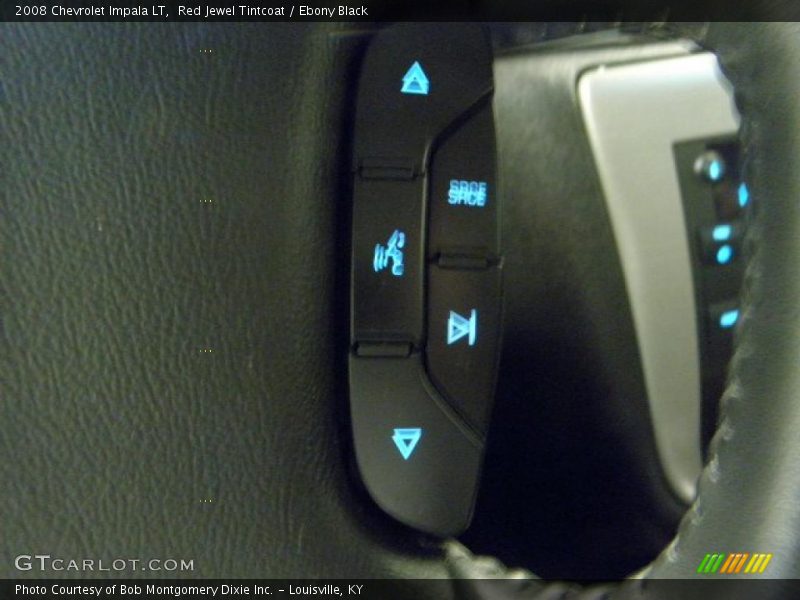 Red Jewel Tintcoat / Ebony Black 2008 Chevrolet Impala LT