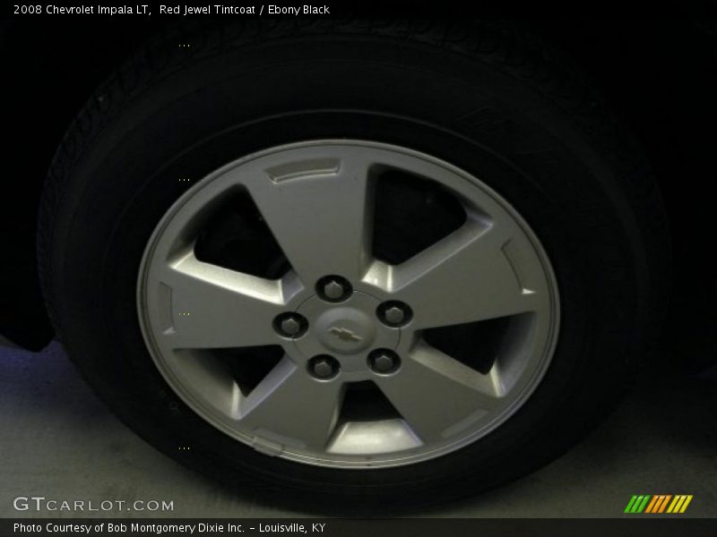 Red Jewel Tintcoat / Ebony Black 2008 Chevrolet Impala LT