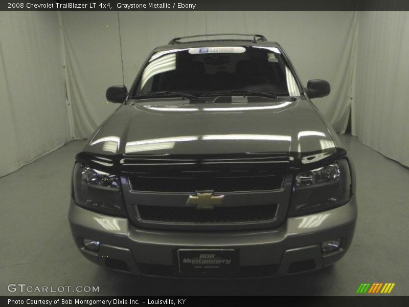Graystone Metallic / Ebony 2008 Chevrolet TrailBlazer LT 4x4