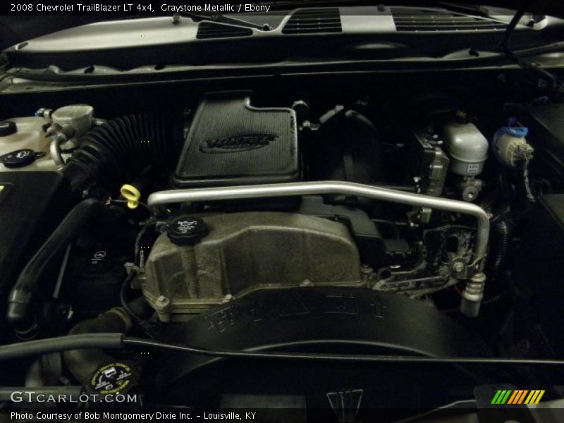 Graystone Metallic / Ebony 2008 Chevrolet TrailBlazer LT 4x4