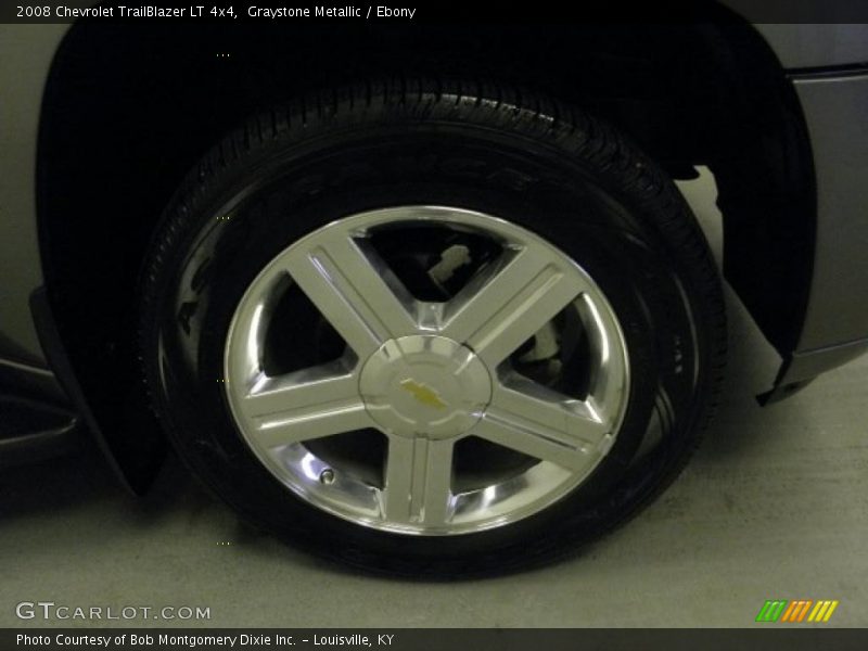Graystone Metallic / Ebony 2008 Chevrolet TrailBlazer LT 4x4