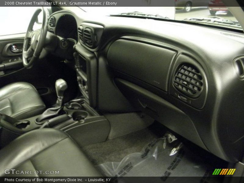 Graystone Metallic / Ebony 2008 Chevrolet TrailBlazer LT 4x4