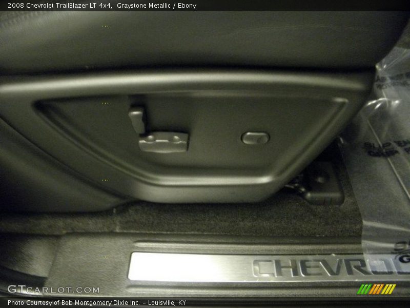 Graystone Metallic / Ebony 2008 Chevrolet TrailBlazer LT 4x4