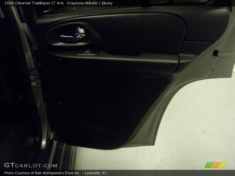 Graystone Metallic / Ebony 2008 Chevrolet TrailBlazer LT 4x4