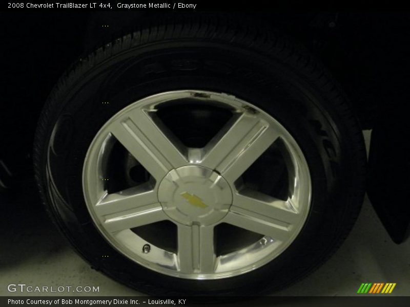 Graystone Metallic / Ebony 2008 Chevrolet TrailBlazer LT 4x4