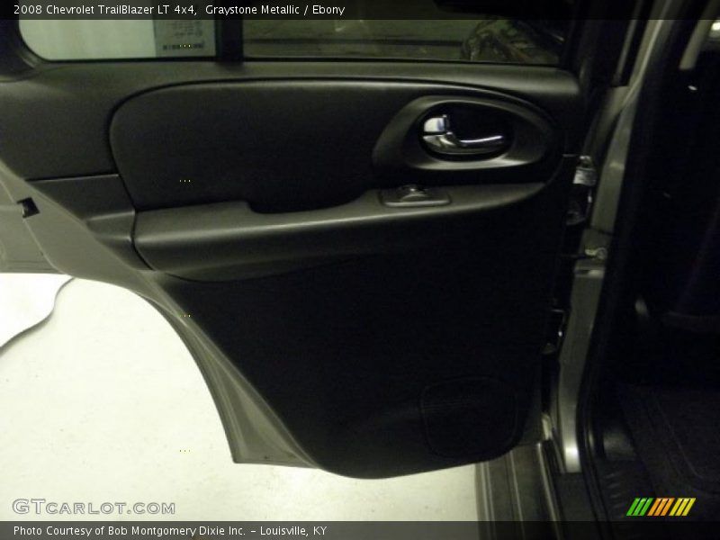 Graystone Metallic / Ebony 2008 Chevrolet TrailBlazer LT 4x4
