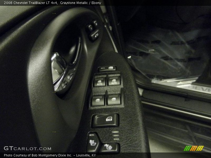 Graystone Metallic / Ebony 2008 Chevrolet TrailBlazer LT 4x4