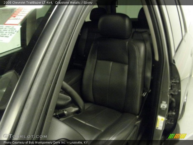 Graystone Metallic / Ebony 2008 Chevrolet TrailBlazer LT 4x4