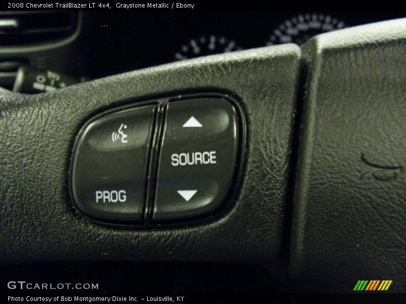 Graystone Metallic / Ebony 2008 Chevrolet TrailBlazer LT 4x4