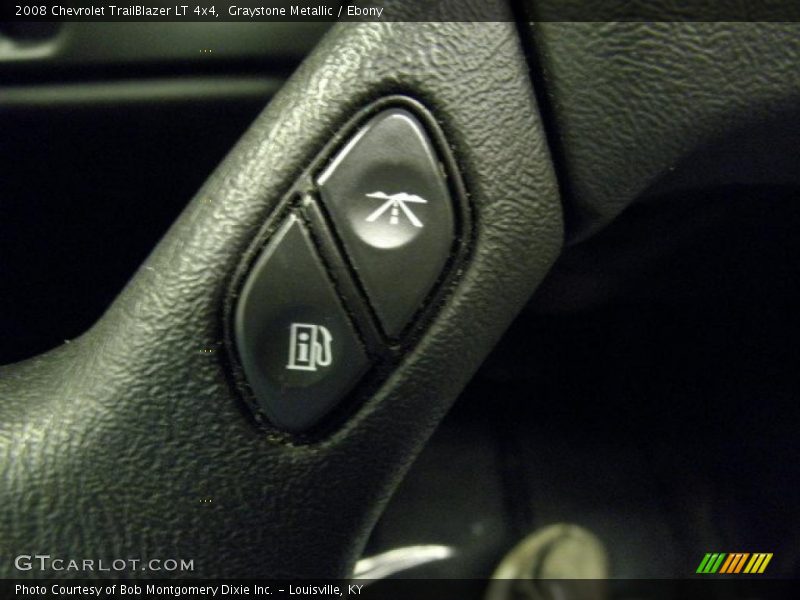 Graystone Metallic / Ebony 2008 Chevrolet TrailBlazer LT 4x4