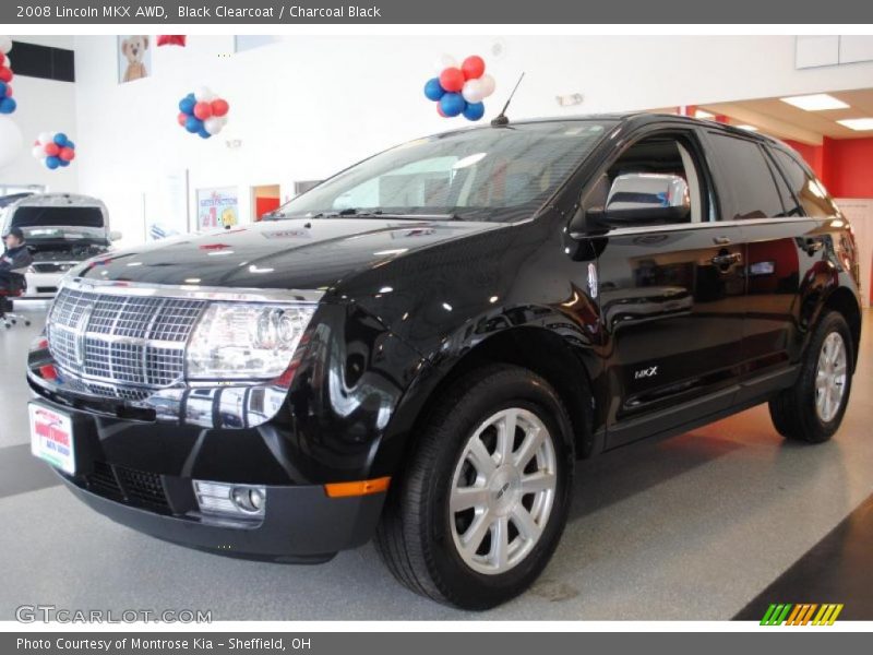 Black Clearcoat / Charcoal Black 2008 Lincoln MKX AWD