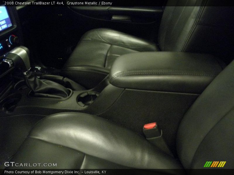 Graystone Metallic / Ebony 2008 Chevrolet TrailBlazer LT 4x4