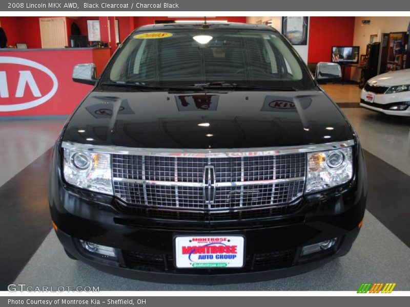 Black Clearcoat / Charcoal Black 2008 Lincoln MKX AWD