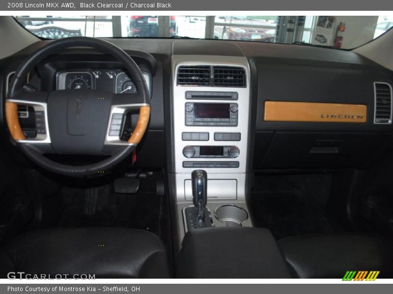 Black Clearcoat / Charcoal Black 2008 Lincoln MKX AWD