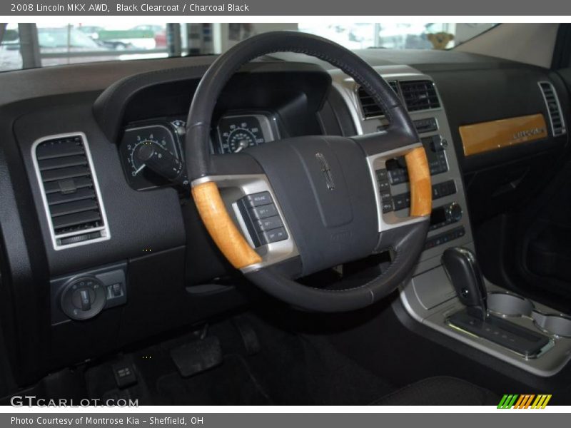 Black Clearcoat / Charcoal Black 2008 Lincoln MKX AWD