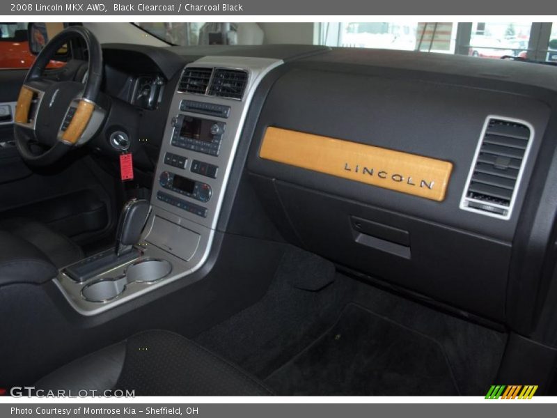 Black Clearcoat / Charcoal Black 2008 Lincoln MKX AWD