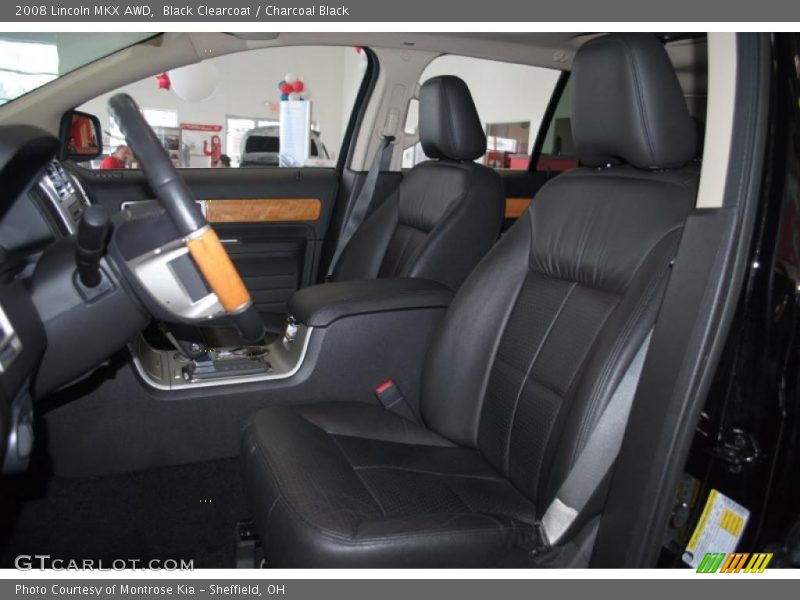 Black Clearcoat / Charcoal Black 2008 Lincoln MKX AWD