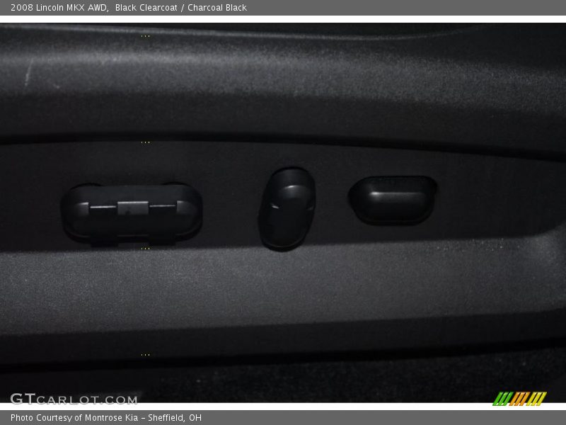 Black Clearcoat / Charcoal Black 2008 Lincoln MKX AWD