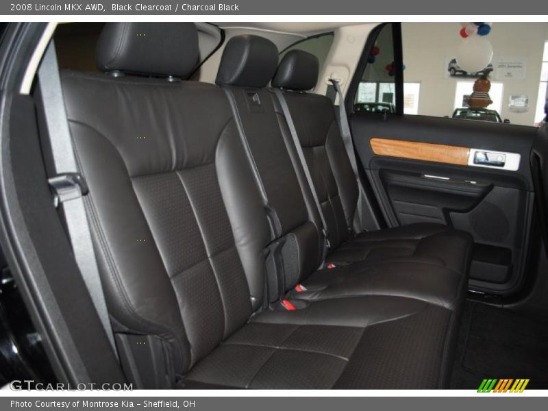Black Clearcoat / Charcoal Black 2008 Lincoln MKX AWD