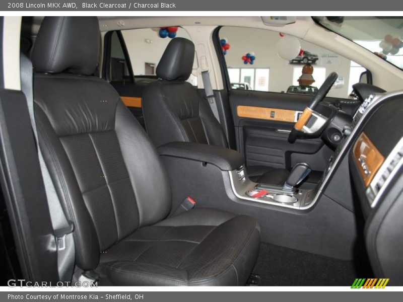 Black Clearcoat / Charcoal Black 2008 Lincoln MKX AWD