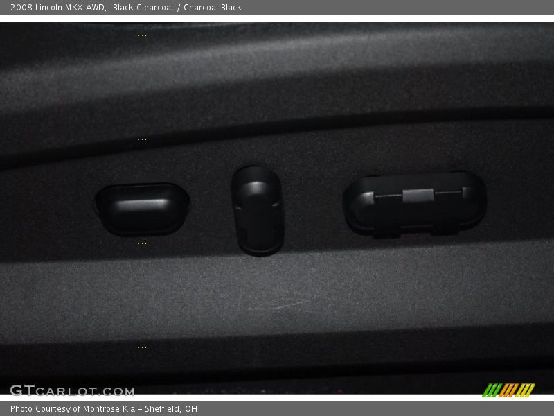 Black Clearcoat / Charcoal Black 2008 Lincoln MKX AWD