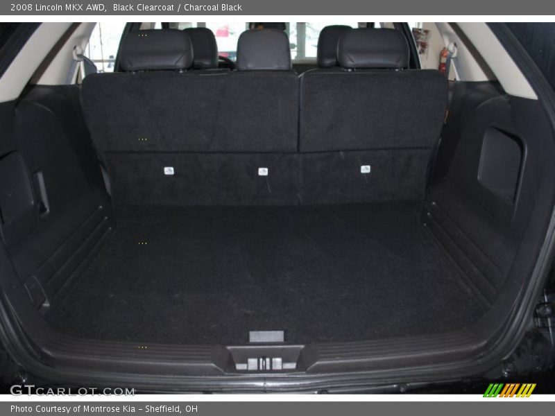 Black Clearcoat / Charcoal Black 2008 Lincoln MKX AWD