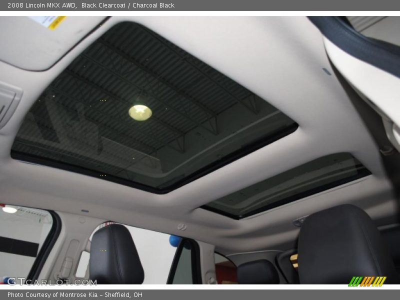 Black Clearcoat / Charcoal Black 2008 Lincoln MKX AWD